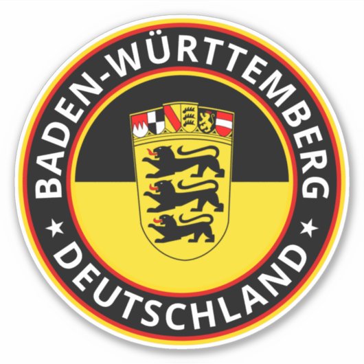 Sticker Global Traveler - Bade-Wurtemberg (Modifier) Stick (Devant)
