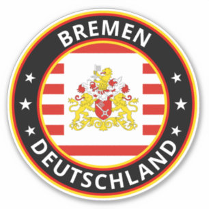 Sticker Global Traveler - Brême, Deutschland (Modifier)
