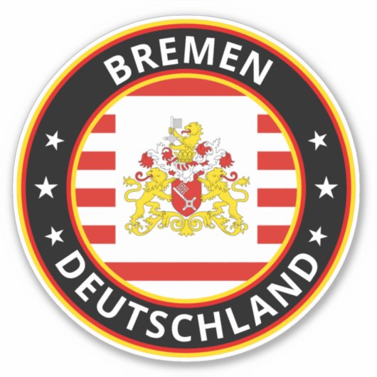 Sticker Global Traveler - Brême, Deutschland (Modifier) (Devant)