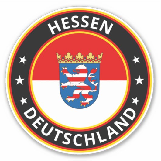 Sticker Global Traveler - Hessen, Deutschland (Modifier) (Devant)