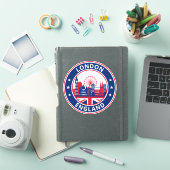 Sticker Global Traveler - Londres, Angleterre (Edit) Stick (Couverture iPad)