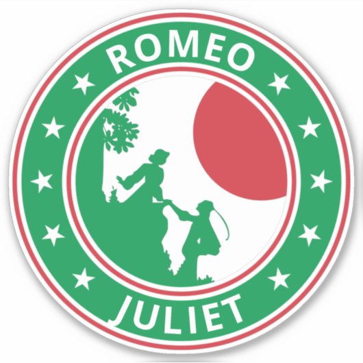 Sticker Global Traveler - Romeo & Juliet (Devant)