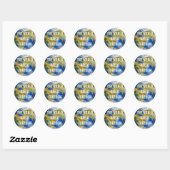 Sticker Globe (Feuille)