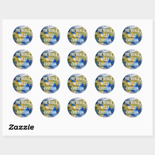 Sticker Globe (Feuille)