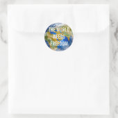 Sticker Globe (Sac)