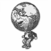 Sticker Globe Man (Devant)