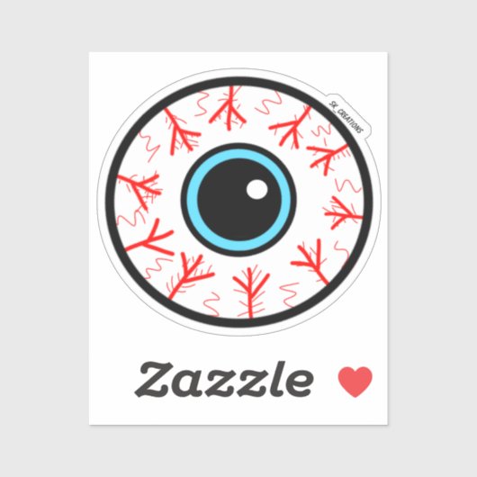 Sticker Glode oculaire (Feuille)