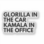 Sticker Glorilla and Kamala (Devant)