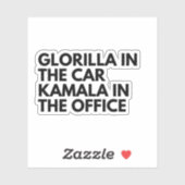 Sticker Glorilla et Kamala (Feuille)
