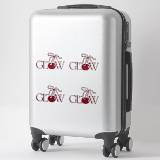 Sticker Glow (Sur valise)