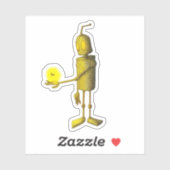 Sticker Glowbot  (Feuille)