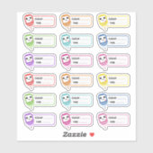 Sticker Glucometer Sugar Tracker Diabetic Tracker Étiquett (Feuille)