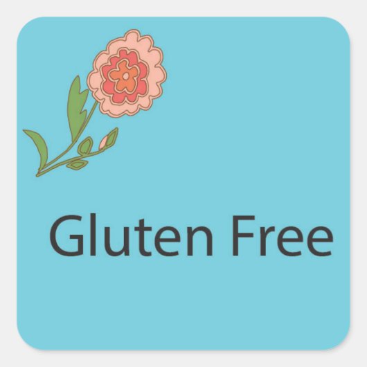 Sticker Gluten Free Label (Voorkant)