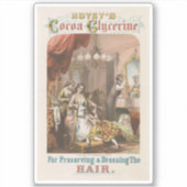 Sticker Glycérine de cacao de Hovey, vers 1860 (Devant)