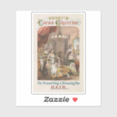 Sticker Glycérine de cacao de Hovey, vers 1860 (Feuille)