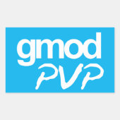 Sticker Gmod PVP (Devant)