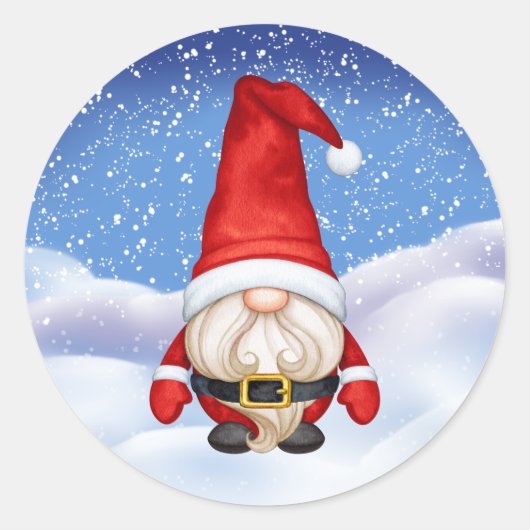 Sticker Gnome de Noël (Devant)