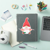 Sticker gnome de Noël Joyeux (Couverture iPad)