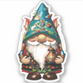 Sticker Gnome du Jardin mignon (Devant)