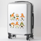 Sticker Gnomes d'Halloween mignon (Sur valise)