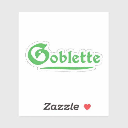 Sticker Goblette (Feuille)
