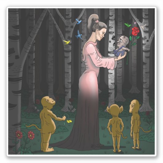 Sticker Goblin Love (Devant)