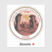 Sticker Goblin Valley State Park, Utah (Feuille)