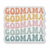 Sticker God Mama (Devant)