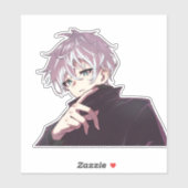 Sticker Gojo Satoru (Feuille)