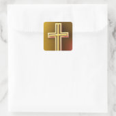 Sticker Gold et Pink Cross (Sac)