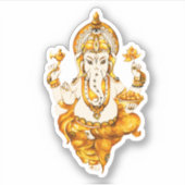 Sticker Gold Ganesha (Devant)