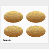 Sticker Gold International Weihnachten Navidad O (Feuille)