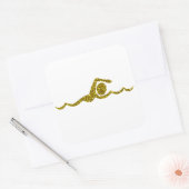 Sticker Gold Schwimmen (Enveloppe)
