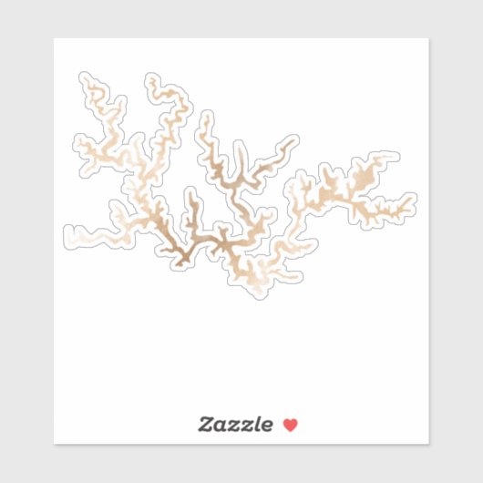 Sticker Gold Smith Lake (Feuille)