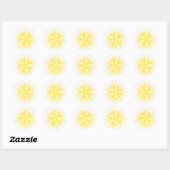 Sticker Gold Star (Feuille)