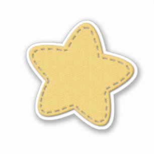 Sticker Gold Star