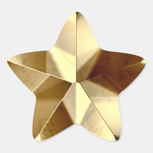Sticker Gold Star (Devant)