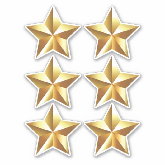 Sticker Gold Star (Devant)
