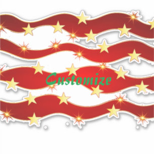 Sticker Gold Stars Ciel de Noël Thunder_Cove