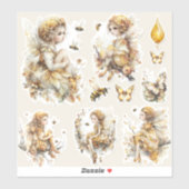 Sticker Golden Honey Fairy World – The Awakening (Feuille)