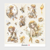 Sticker Golden Honey Fairy World – The Awakening (Feuille)