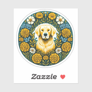 Sticker Golden Retriever