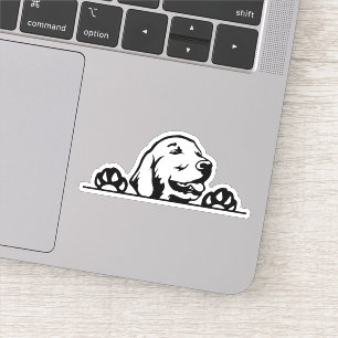 Sticker Golden retriever