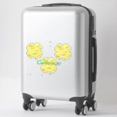 Sticker Golden Shamrocks Thunder_Cove (Sur valise)
