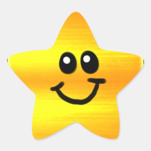 Sticker Golden Star (Devant)
