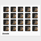 Sticker Golden Tiger (Feuille)