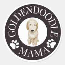 Sticker Goldendoodle Mama