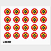 Sticker Golds Star & Top appréciation (Sarah) (Feuille)