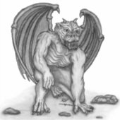 Sticker Golem Gargoyle (Devant)