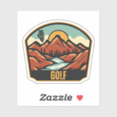 Sticker Golf, Illinois  (Feuille)